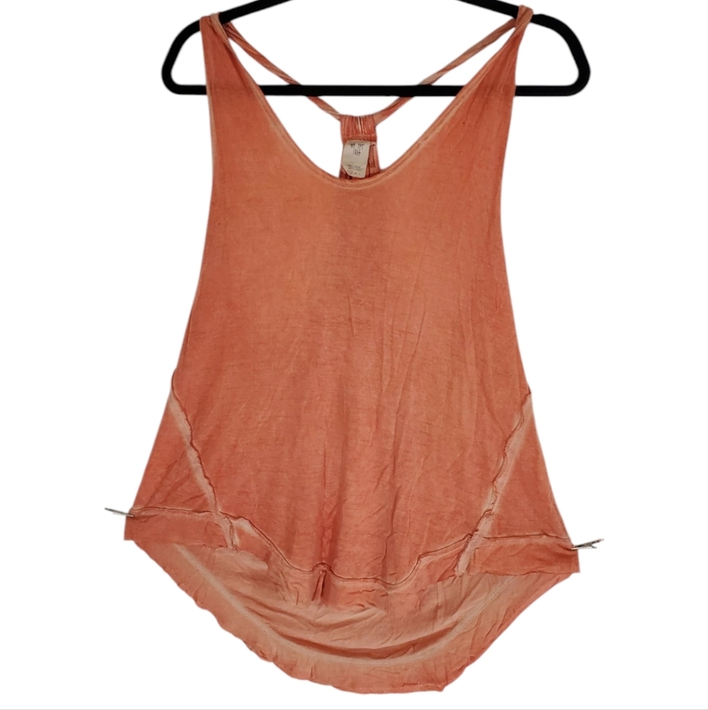 Free People Coral Tank Top